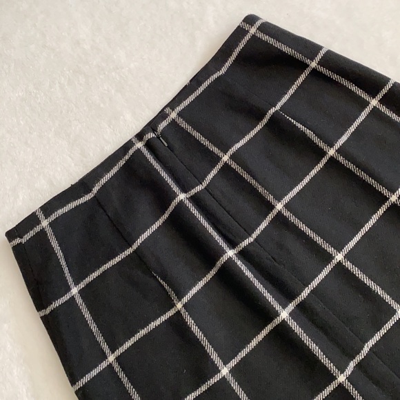 {NWT} Madewell | Museum Patch-Pocket Wool Blend Mini Skirt Windowpane AF035 (4) - Picture 14 of 15